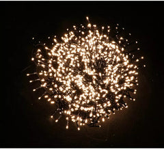 1000 led branco quente multifuncional externo 20 m