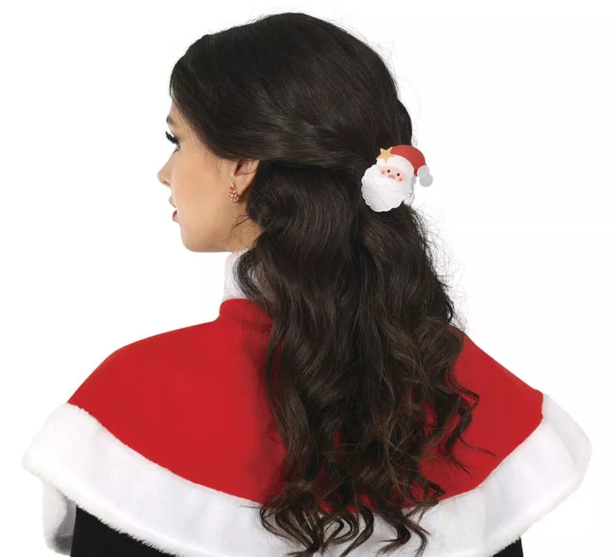 Translation missing: pt-PT.2 Pinzas de Papa Noel para el Pelo de 7 cm