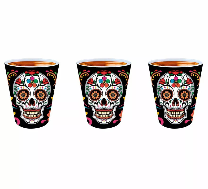 Translation missing: pt-PT.3 Chupitos Catrina de 5X6 cm