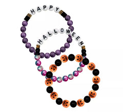 3 Pulseiras Felizes e de Halloween