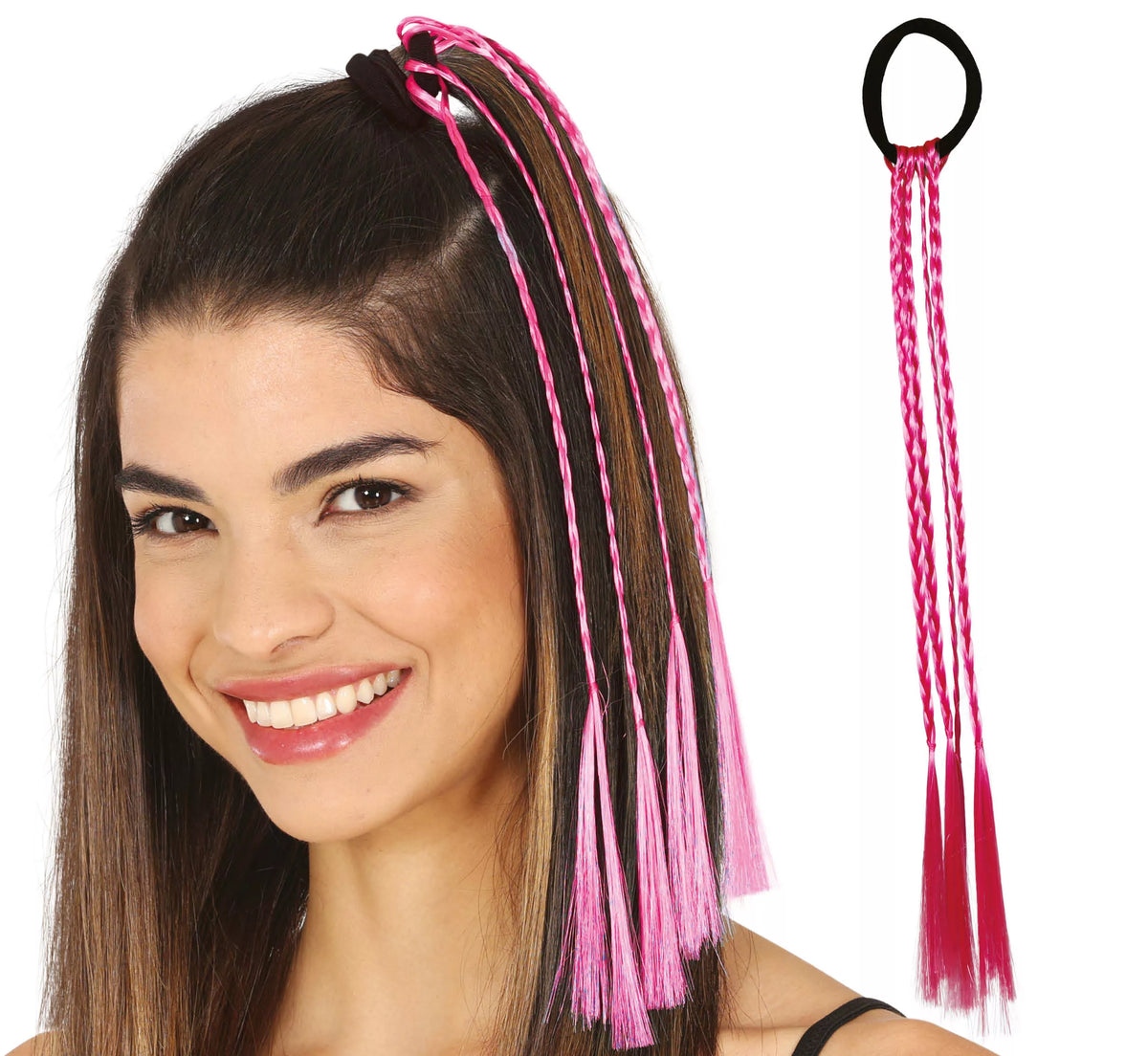 Translation missing: pt-PT.3 Trenzas de 35 cm en varios colores
