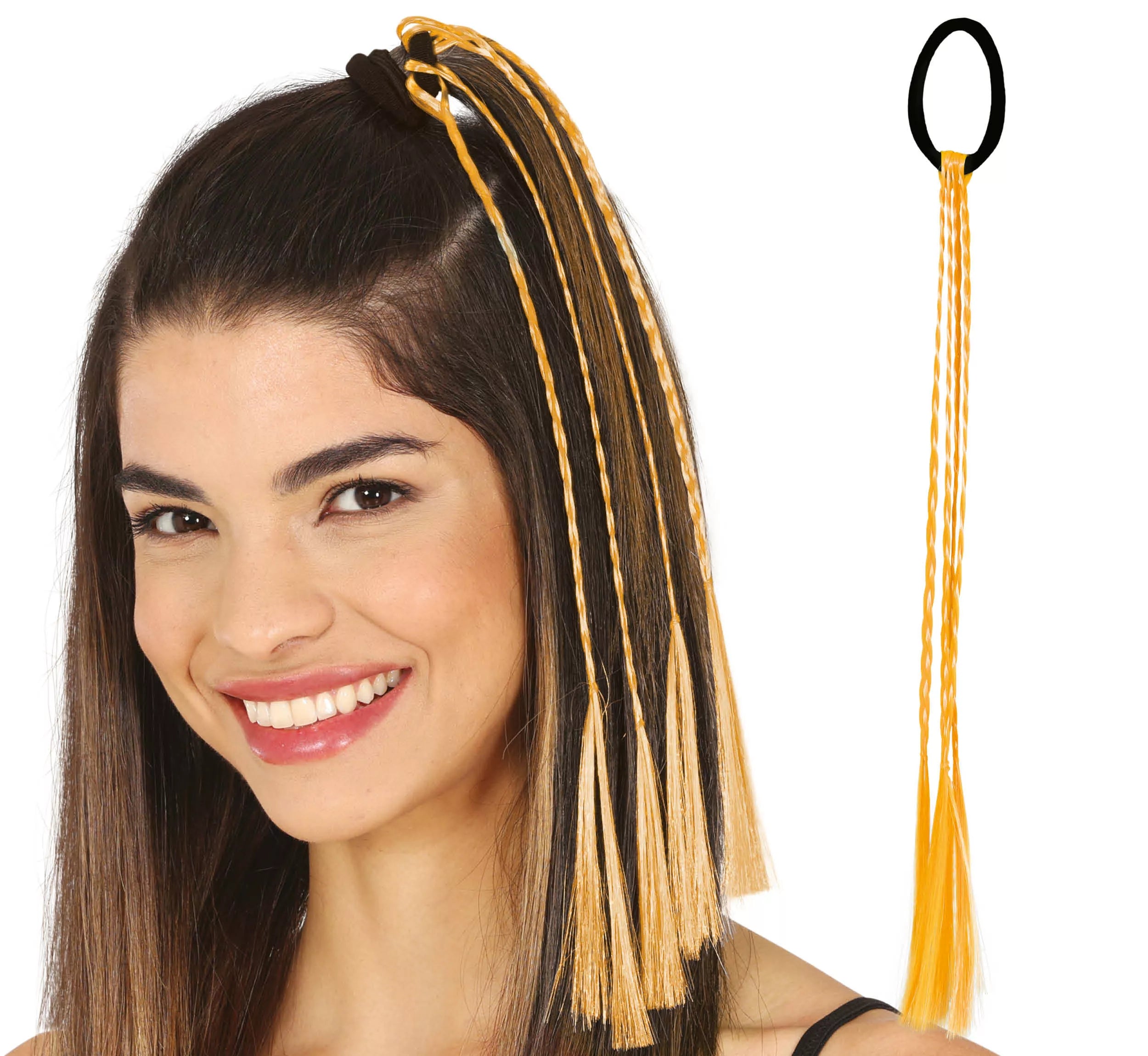 Translation missing: pt-PT.3 Trenzas de 35 cm en varios colores