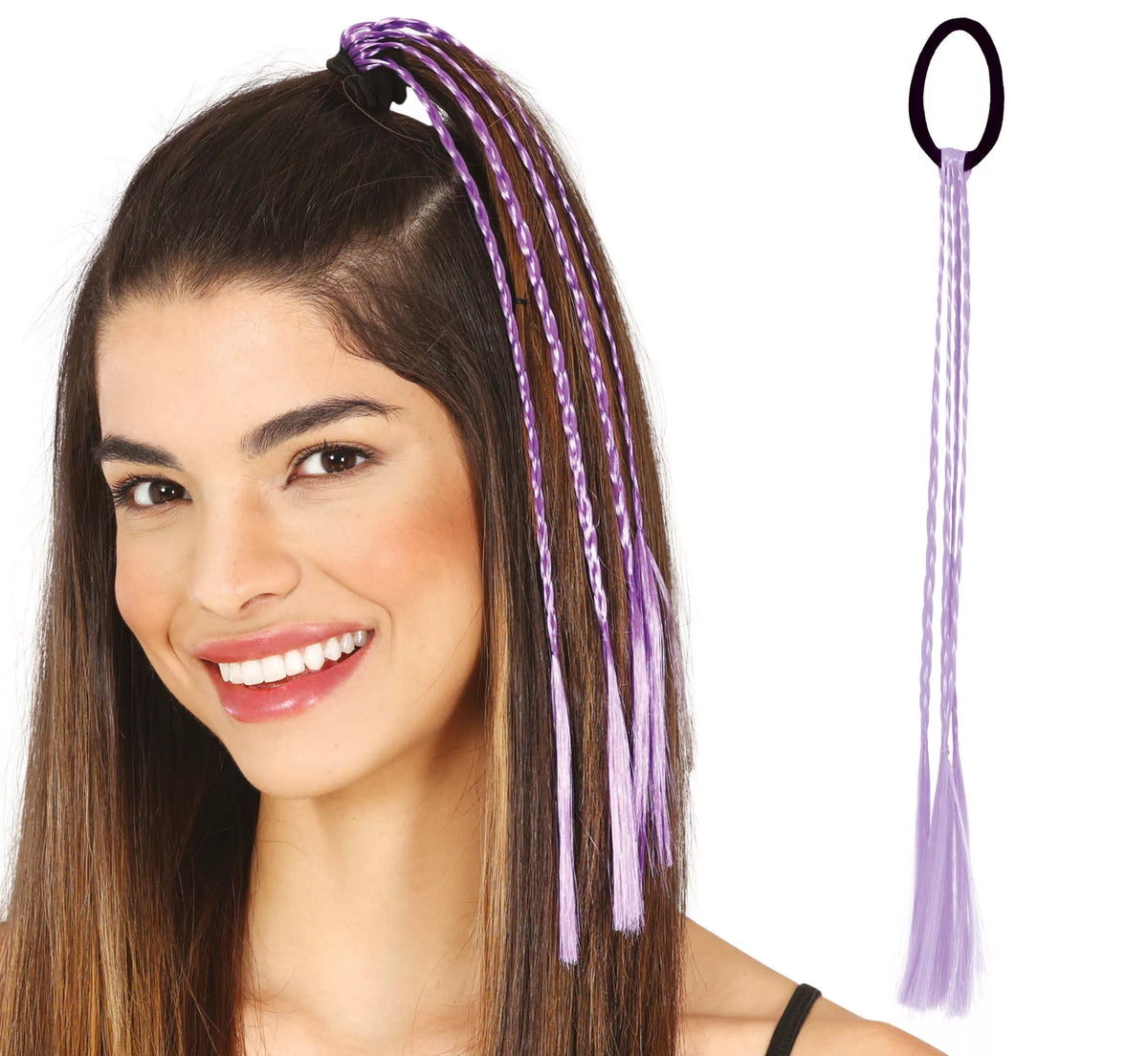 Translation missing: pt-PT.3 Trenzas de 35 cm en varios colores