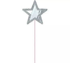 4 varinhas estrela espelho de 29 cm