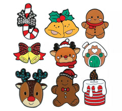 45 Pins de Natal sortidos , 3 cm
