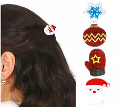 5 Grampos de Cabelo de Natal 2,5 cm