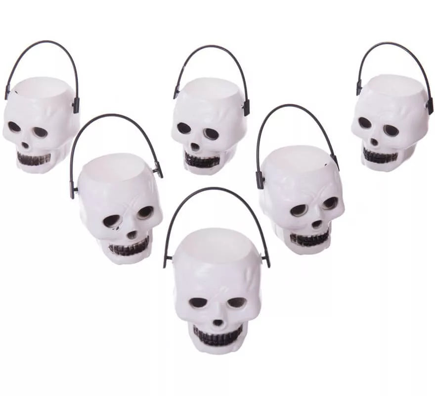 Translation missing: pt-PT.6 Mini Cabezas Calavera de 6x5x5 cm