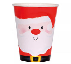 6 copos de Papai Noel de 250 ml
