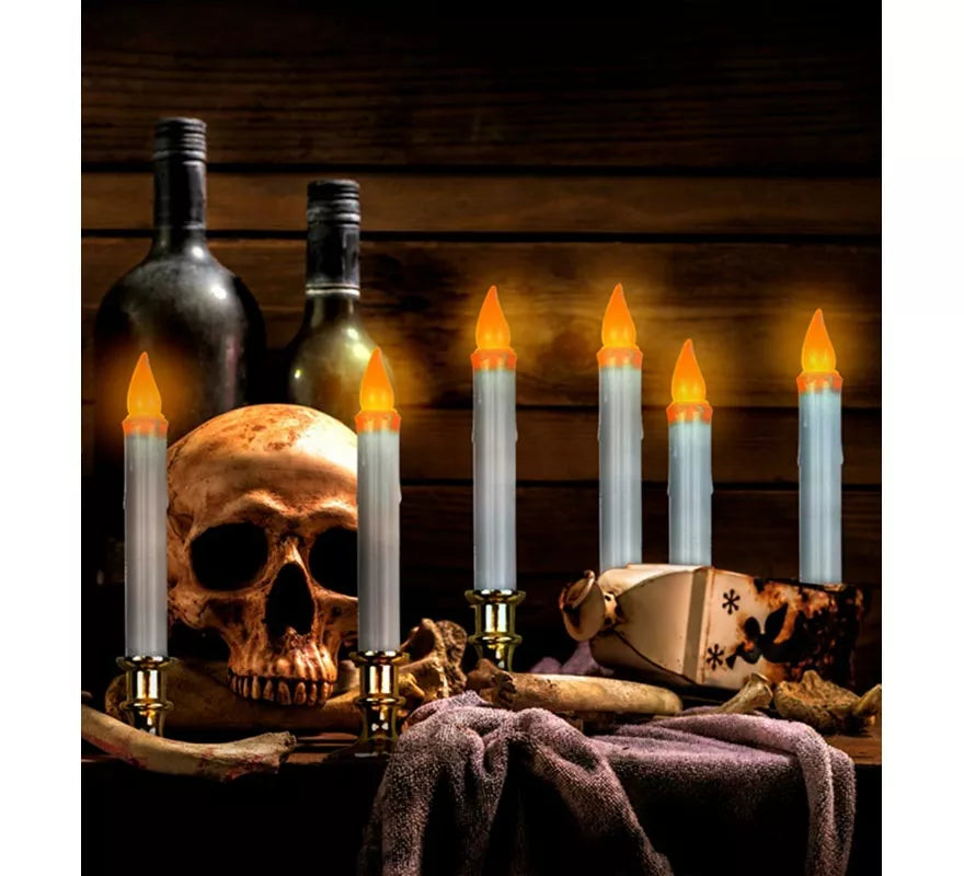 Translation missing: pt-PT.6 Velas Led de 23 cm