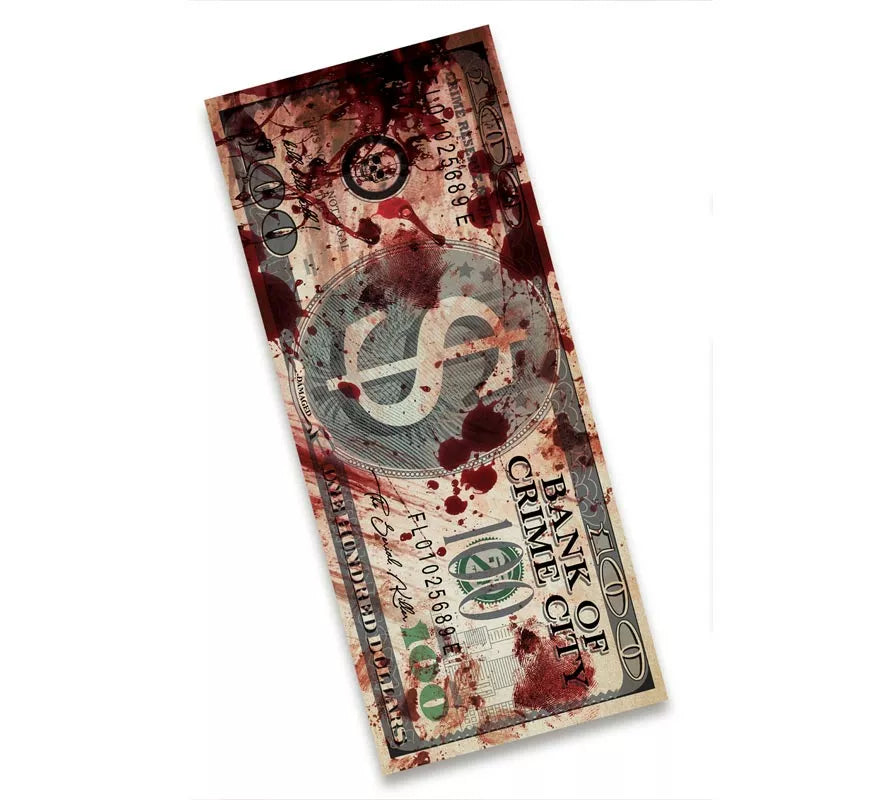 Translation missing: pt-PT.75 Billetes Ensangrentados 6x15 cm