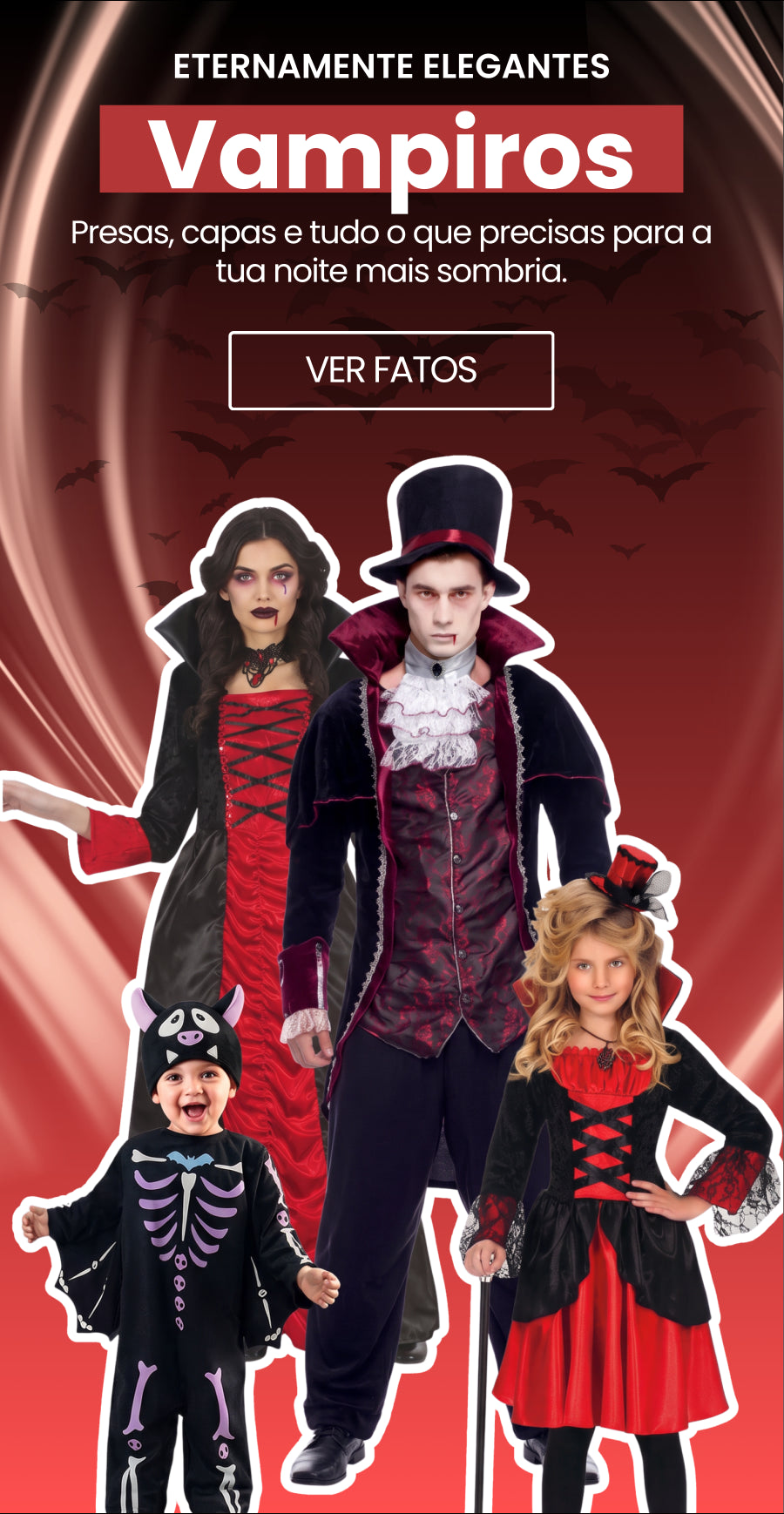 Disfarces de vampiros