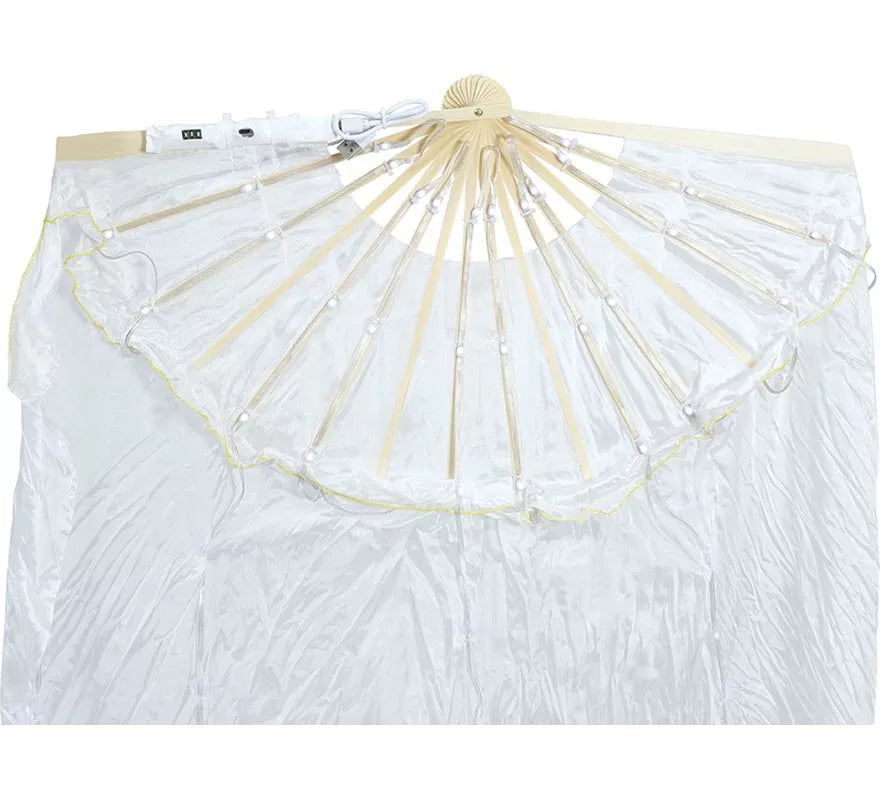 Translation missing: pt-PT.Abanico blanco con Led de 75x150 cm