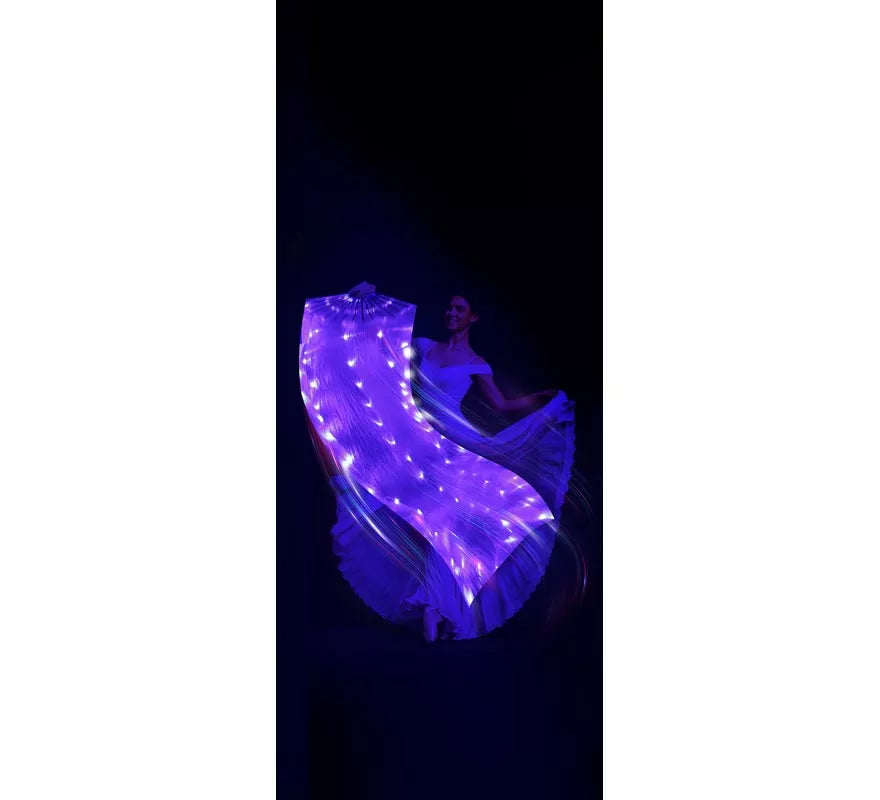 Translation missing: pt-PT.Abanico blanco con Led de 75x150 cm