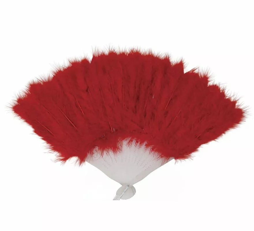Translation missing: pt-PT.Abanico con Plumas de 16 Palas en varios colores