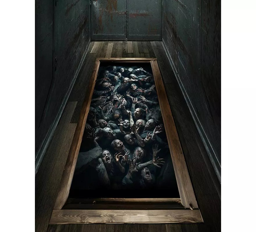 Translation missing: pt-PT.Adhesivo Suelo Zombies 30x90 cm