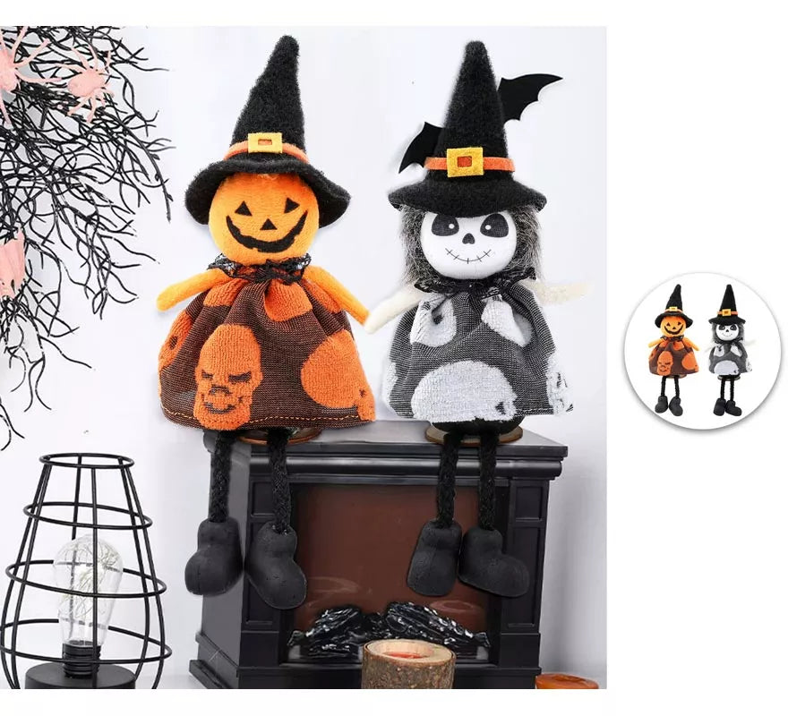 Translation missing: pt-PT.Adorno Muñeco Calabaza y Pesadilla de 20 cm. modelos surtidos