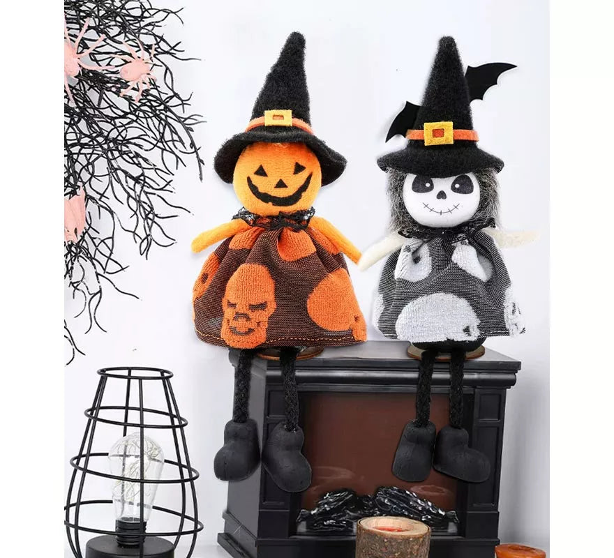 Translation missing: pt-PT.Adorno Muñeco Calabaza y Pesadilla de 20 cm. modelos surtidos