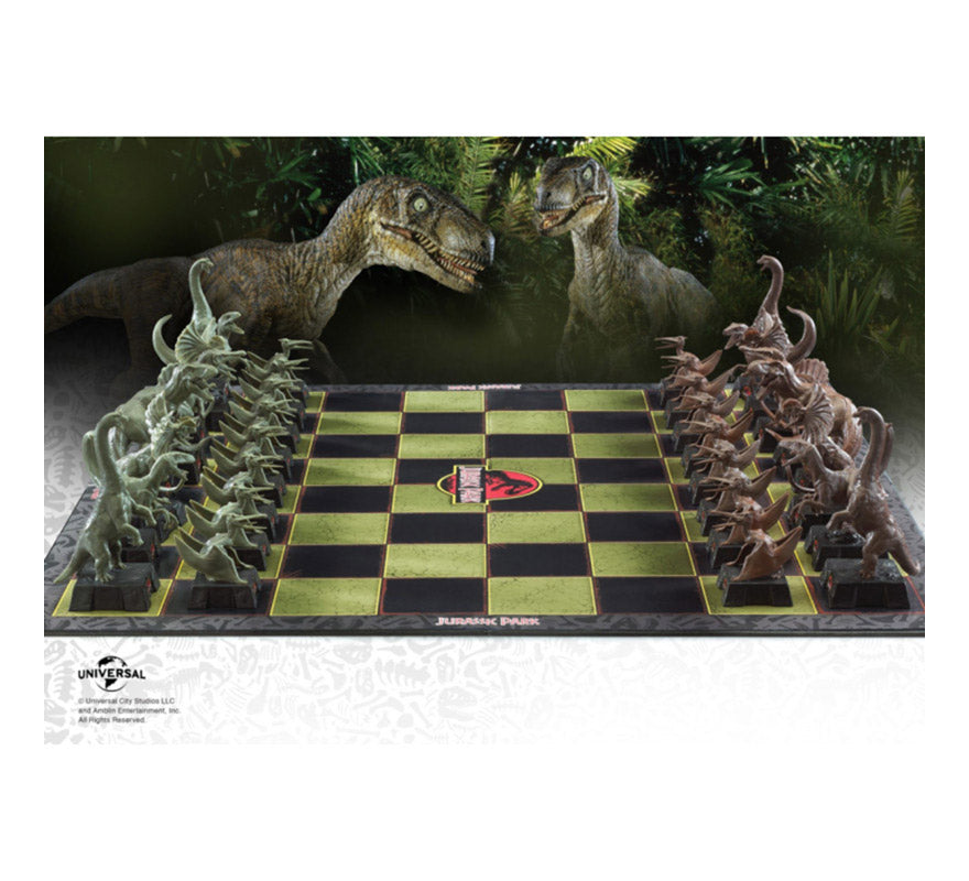 Translation missing: pt-PT.Ajedrez Jurassic Park Deluxe The Noble Collection