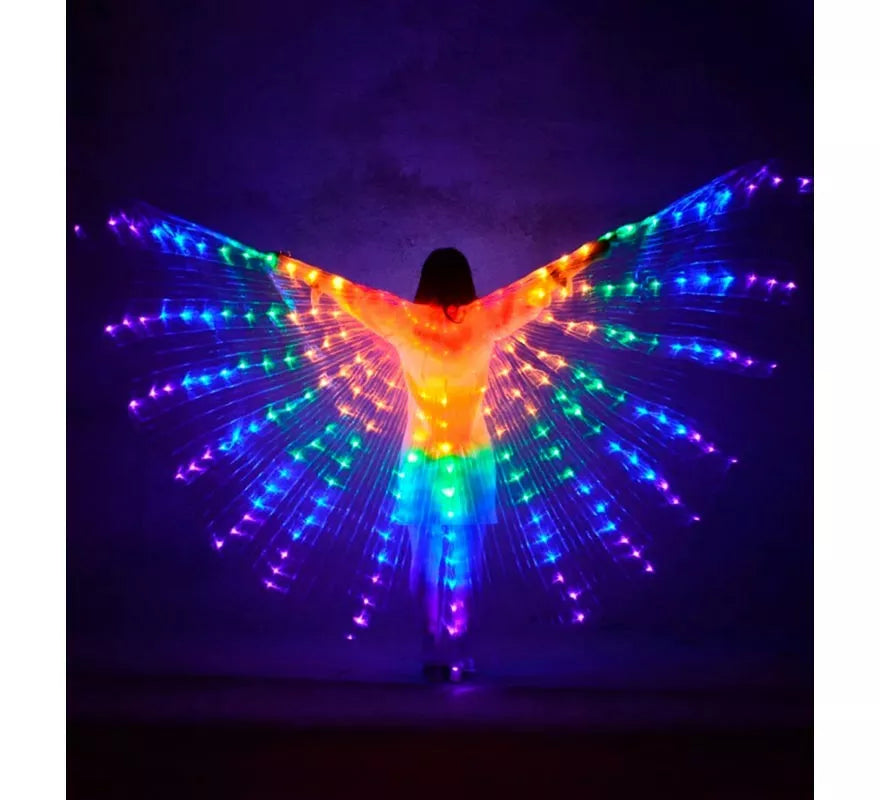 Translation missing: pt-PT.Alas Danza del Vientre con luz multicolor de 1,4 m