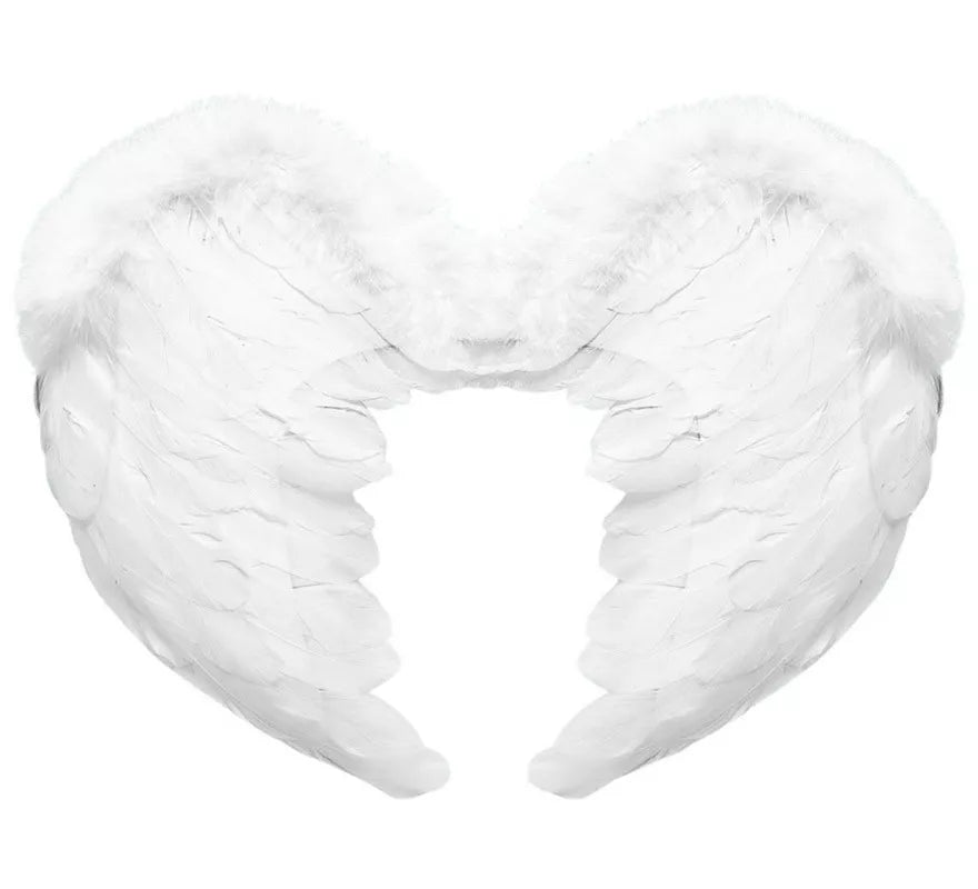 Translation missing: pt-PT.Alas de Ángel de Plumas Blancas de 37X50 cm