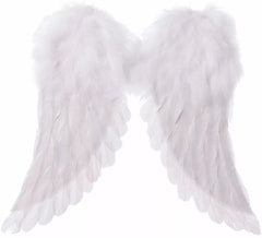 Asas de Arcanjo Branco 42x46 cm