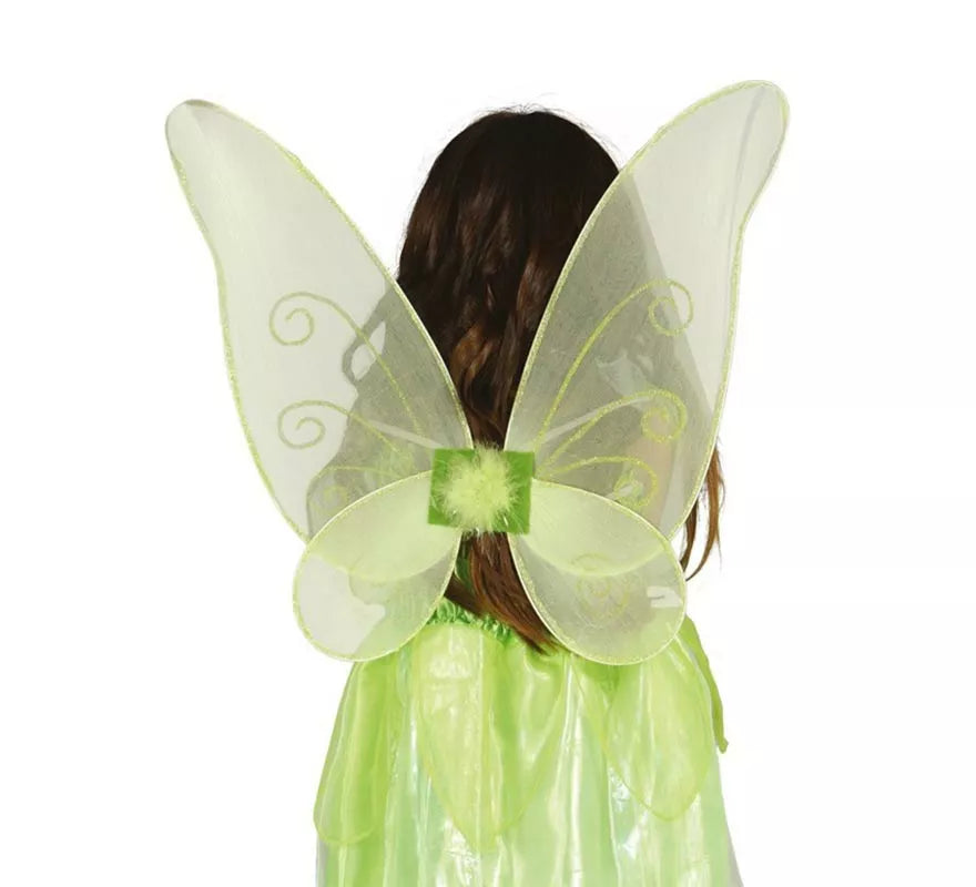Translation missing: pt-PT.Alas de Hada Mariposa verde de 46 cm