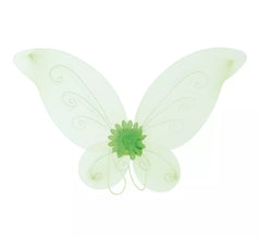 Asas de fada borboleta verde 46 cm
