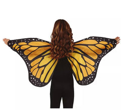 Asas de borboleta monarca 110x50 cm