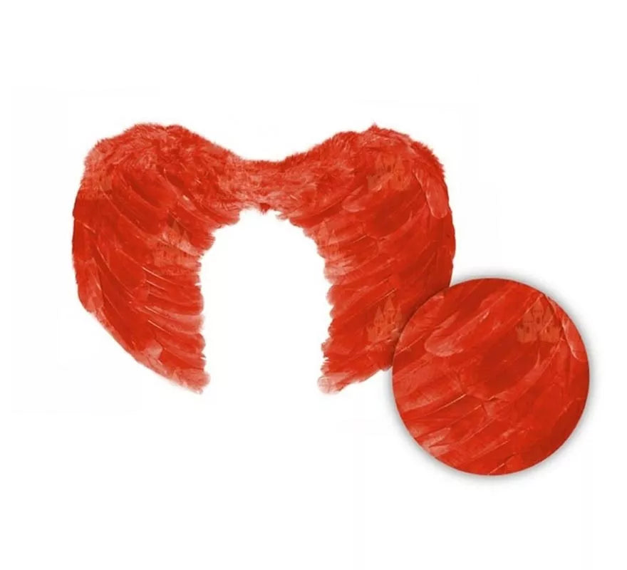 Alas de Plumas Pequeñas de 45x35 cm en varios colores
