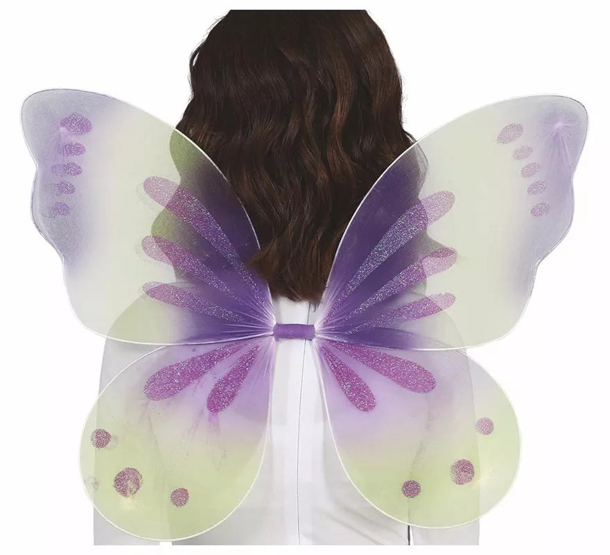 Alas Verdes Lilas de 40x40 cm