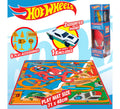 Alfombra Hot Wheels de 70x47,5 cm con coche y señales