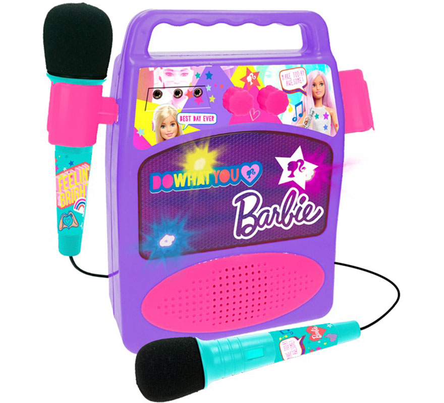 Translation missing: pt-PT.Altavoz Barbie con 2 Micrófonos