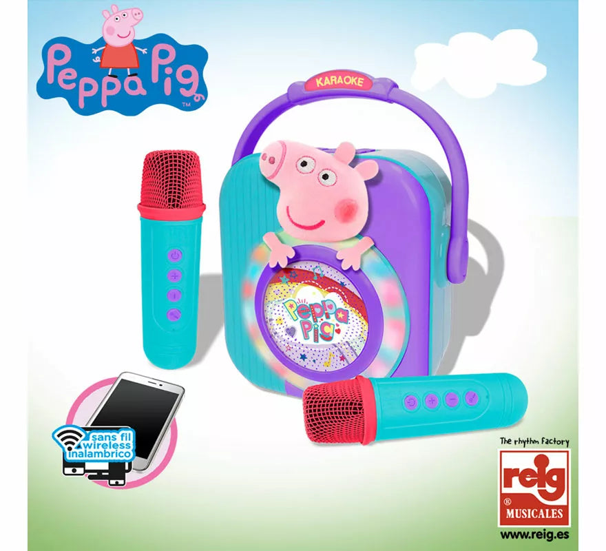 Translation missing: pt-PT.Amplificador Peppa Pig con Micrófonos Bluetooth