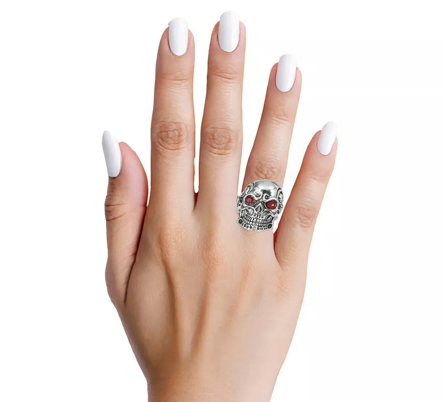 Translation missing: pt-PT.Anillo Calavera de Metal