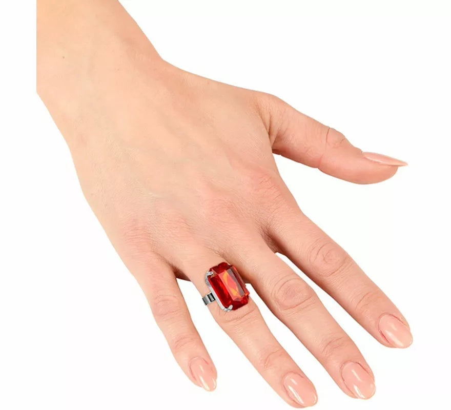 Translation missing: pt-PT.Anillo con Gema roja