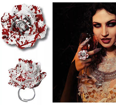 Anel Flor de Sangue