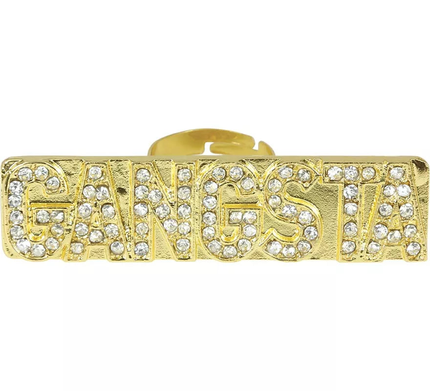 Translation missing: pt-PT.Anillo Gangsta de Rapero