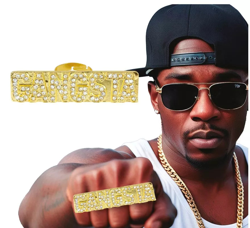 Translation missing: pt-PT.Anillo Gangsta de Rapero