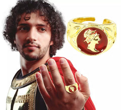 Anel romano de ouro