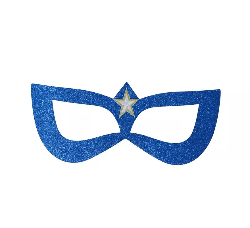 Antifaz Azul de Mujer maravilla
