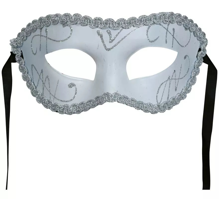 Translation missing: pt-PT.Antifaz Blanco elegante adulto
