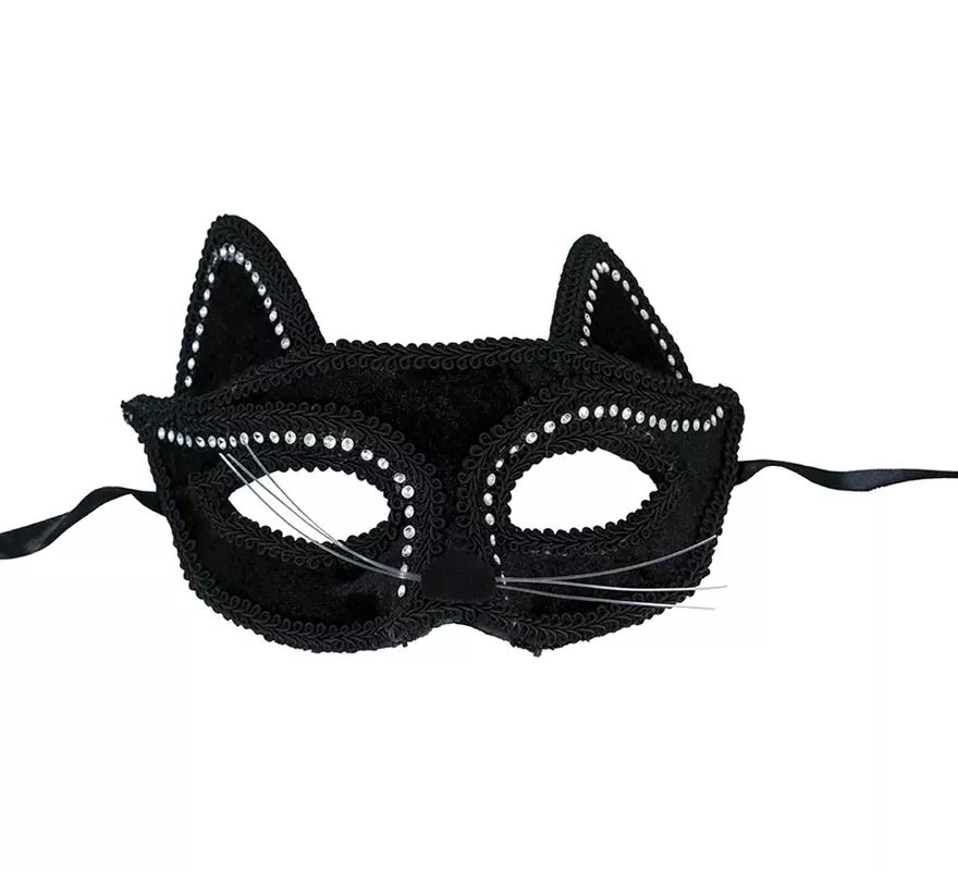 Translation missing: pt-PT.Antifaz de Gatita negro