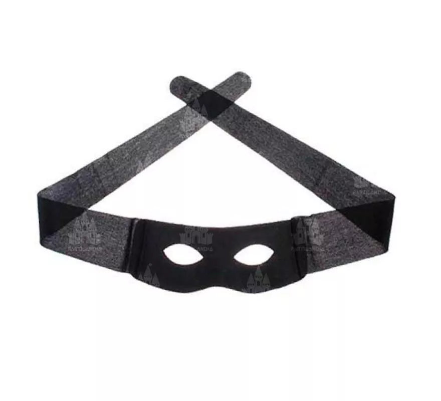 Translation missing: pt-PT.Antifaz de negro de bandido enmascarado