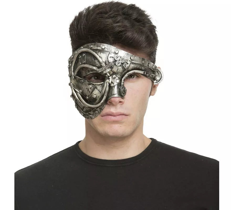 Translation missing: pt-PT.Antifaz de Steampunk Media Cara