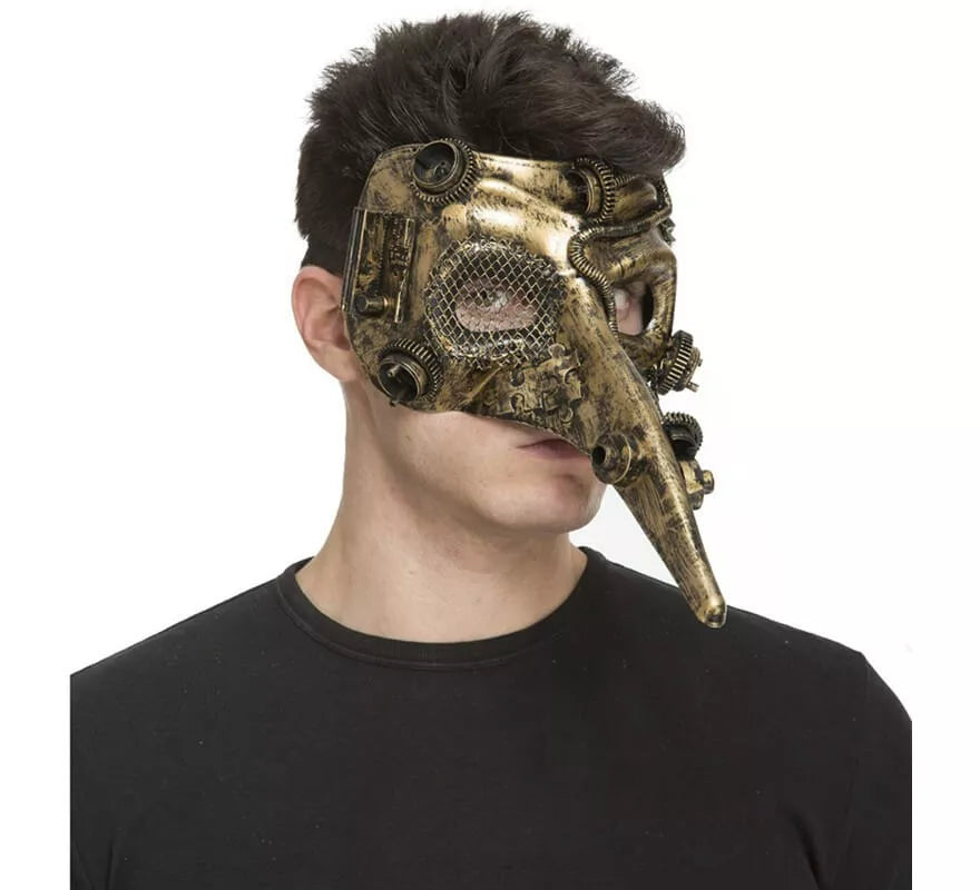 Translation missing: pt-PT.Antifaz de Steampunk Nariz Larga
