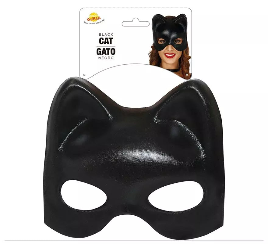 Antifaz de Súper Gata Negro