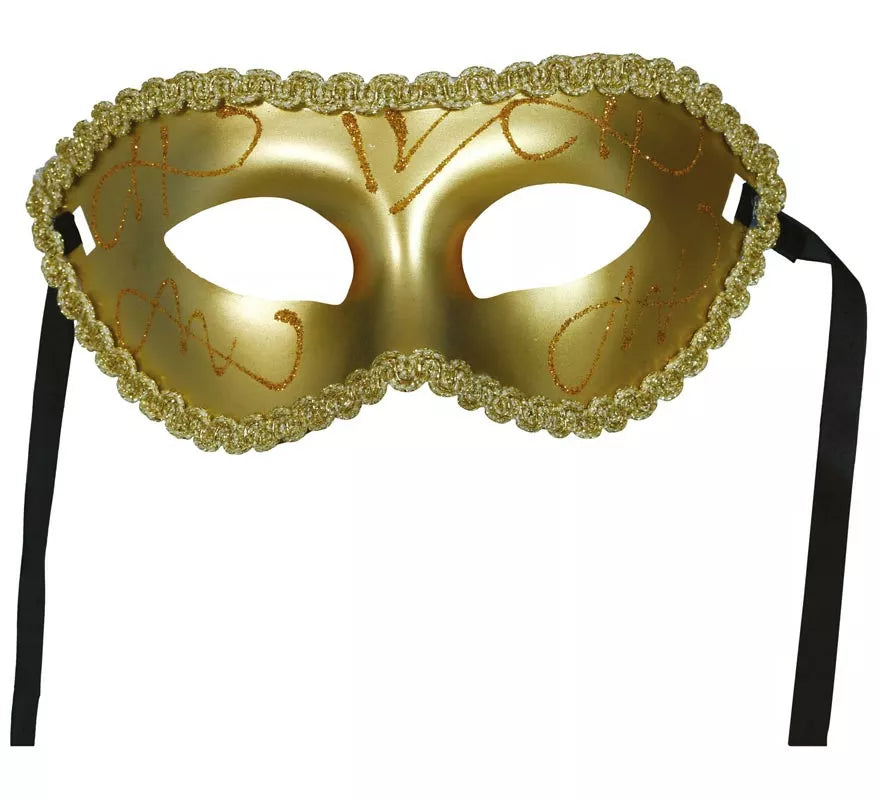 Translation missing: pt-PT.Antifaz elegante dorado adulto