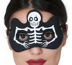 Máscara de esqueleto infantil para o Halloween