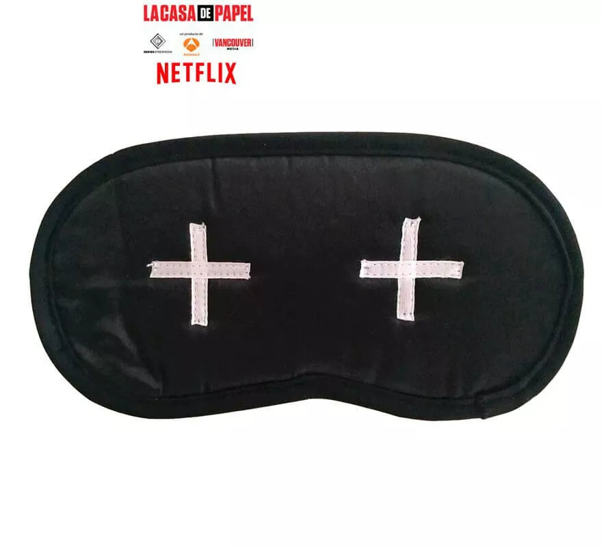 Translation missing: pt-PT.Antifaz Negro con Cruces de La casa de papel