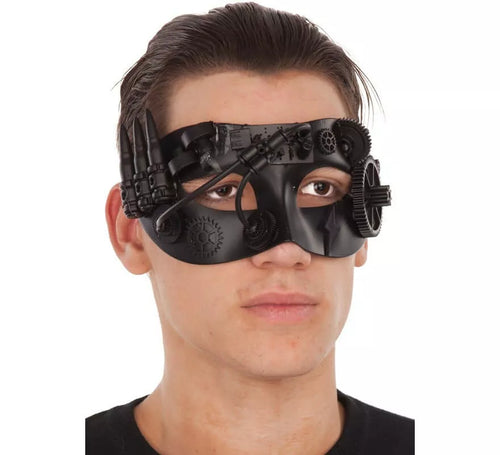 Antifaz Negro Steampunk